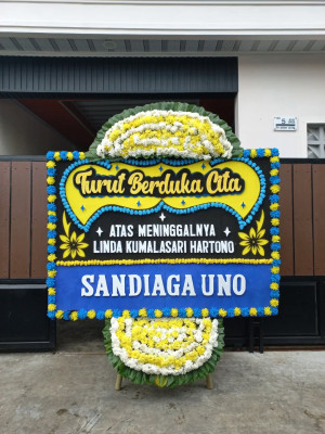 Papan Bunga Duka di Wonoplumbon
